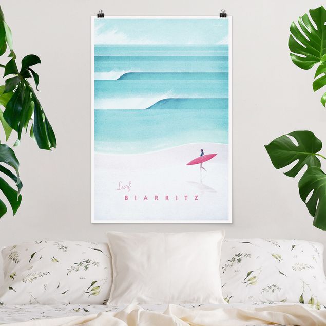 XXL Poster Reiseposter - Biarritz
