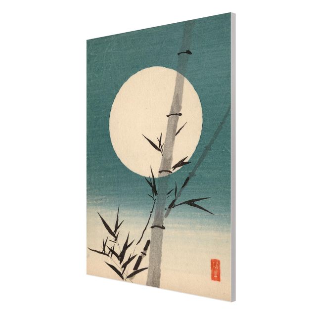 Bilder Japanische Zeichnung Bambus und Mond