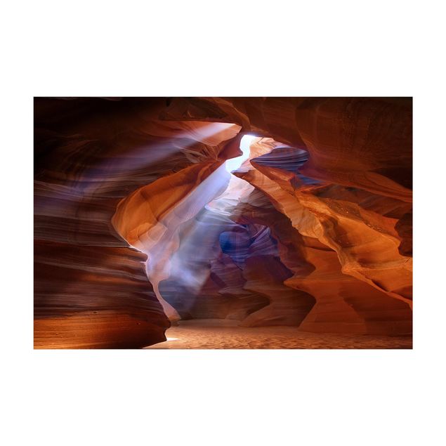Teppich orange Lichtspiel im Antelope Canyon