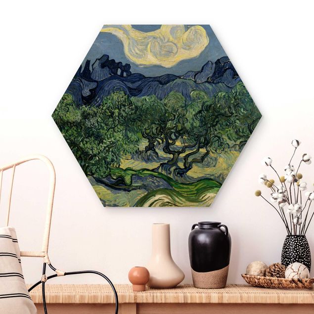 Impressionistische Gemälde Vincent van Gogh - Olivenbäume