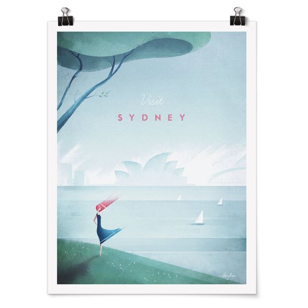 Henry Rivers Prints Reiseposter - Sidney