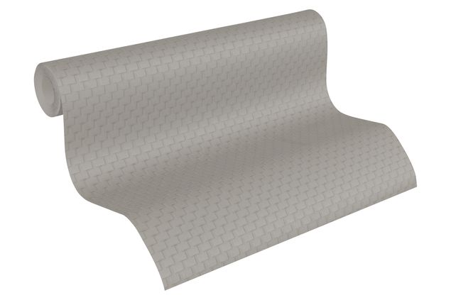 Design Tapeten Architects Paper Luxury wallpaper in Grau Metallic - 319083