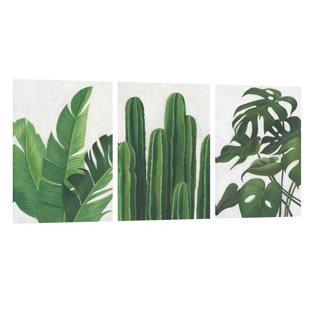 Leinwandbilder kaufen Lieblingspflanzen Tropical Set II