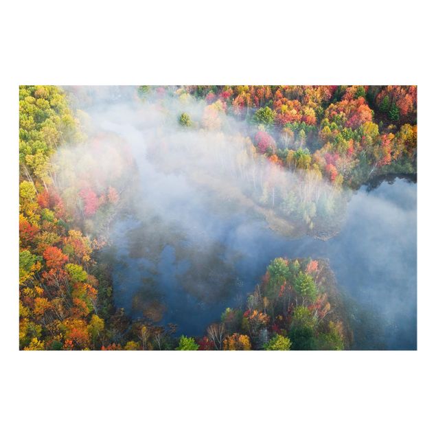 Spritzschutz Küche Luftbild - Herbst Symphonie