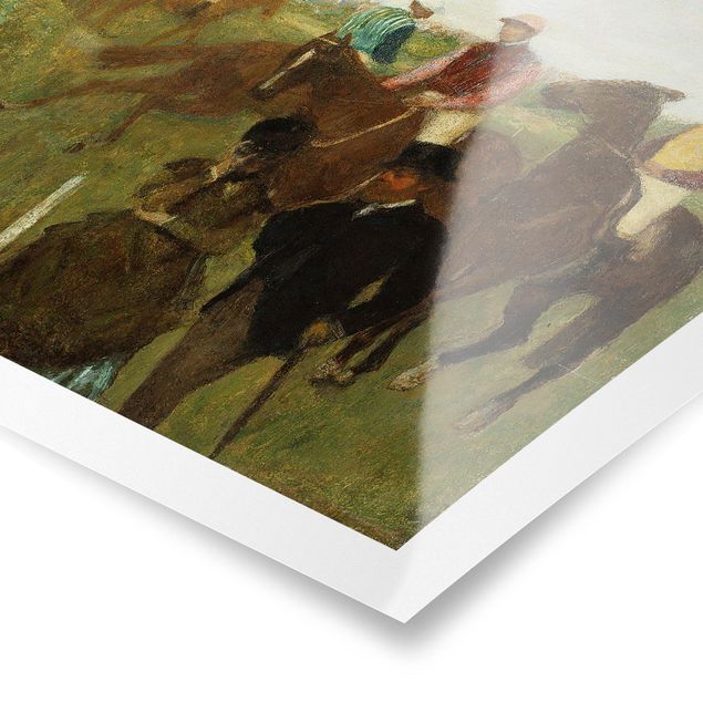 Bilder Edgar Degas - Jockeys auf Rennbahn