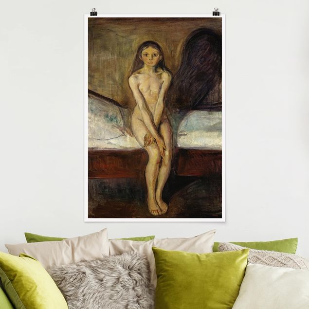 Bilder Expressionismus Edvard Munch - Pubertät