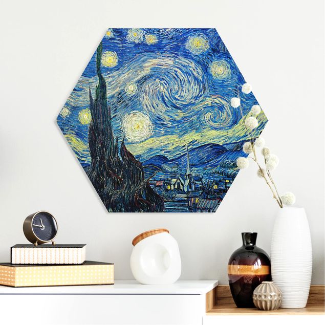 Impressionistische Bilder Vincent van Gogh - Sternennacht