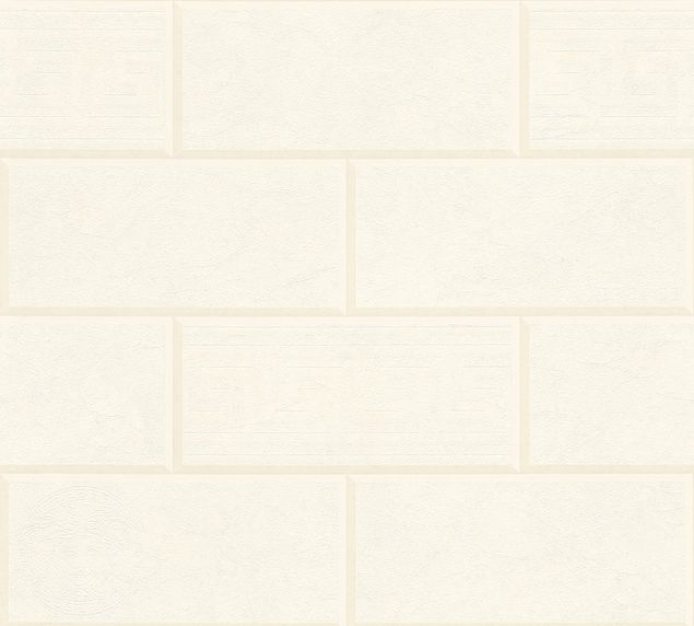 Tapeten mit Muster Versace wallpaper Versace 3 Via Gesù in Creme Weiß - 343222