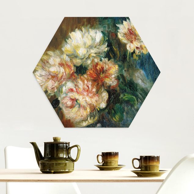 Impressionismus Bilder Auguste Renoir - Vase Pfingstrosen