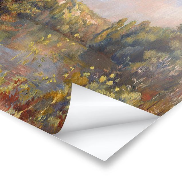 Poster kaufen Auguste Renoir - Landschaft mit See