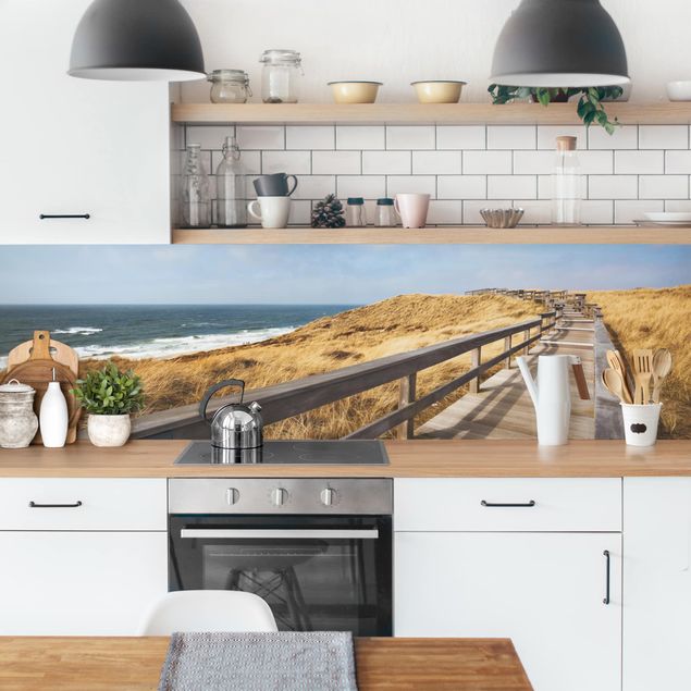 Küchenrückwand - Nordseespaziergang