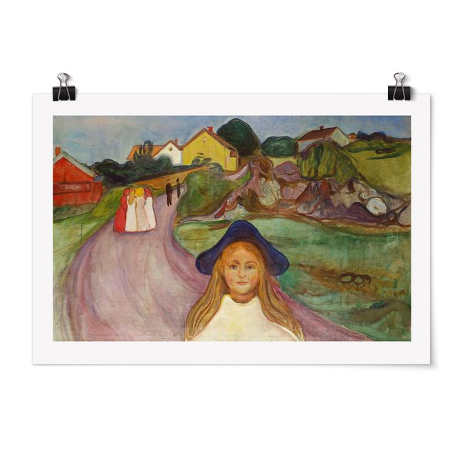 Poster - Edvard Munch - Weiße Nacht - Querformat 2:3