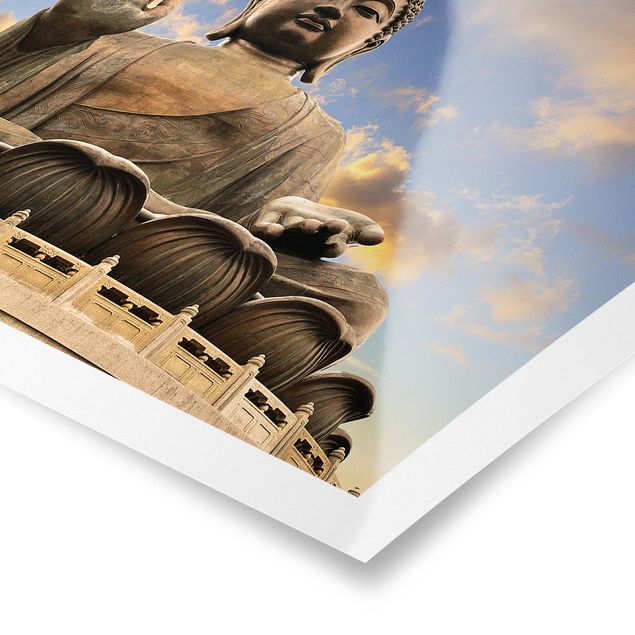 Poster - Großer Buddha - Querformat 2:3