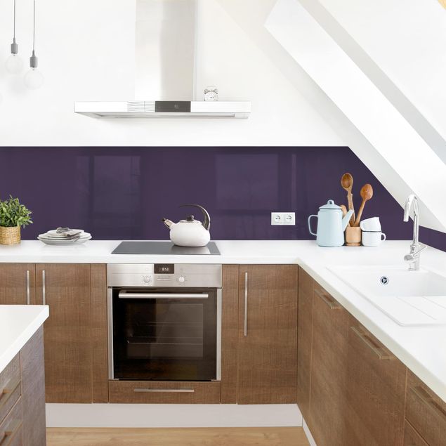 Küche Wandpaneel Rotviolett