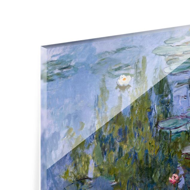Glas Spritzschutz - Claude Monet - Seerosen (Nympheas) - Querformat - 4:3