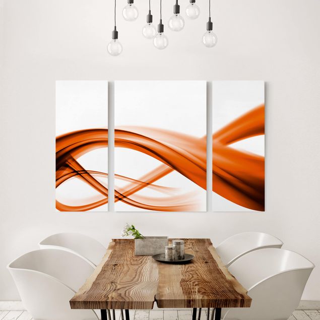 Wandbilder Orange Element