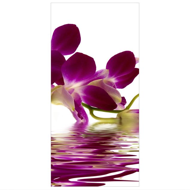 Raumteiler - Pink Orchid Waters 250x120cm