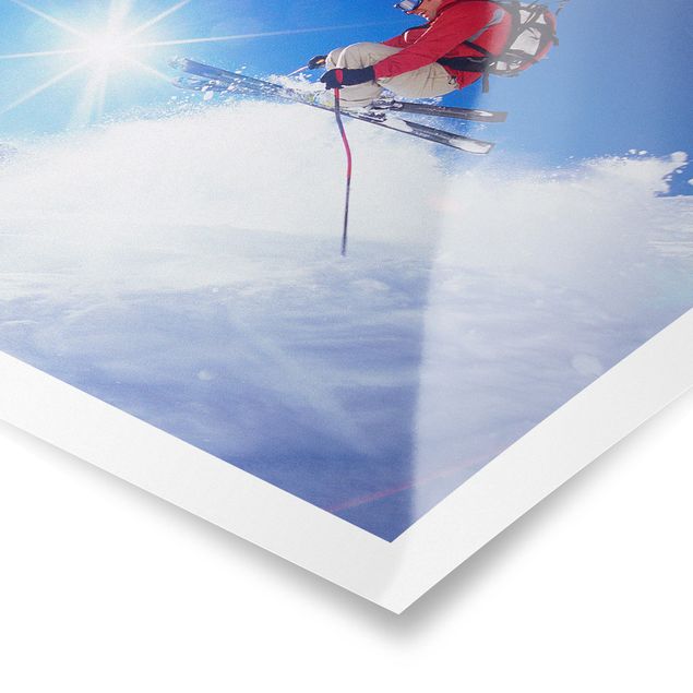 Poster - Skisprung - Querformat 2:3