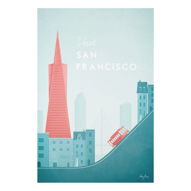 schöne Bilder Reiseposter - San Francisco