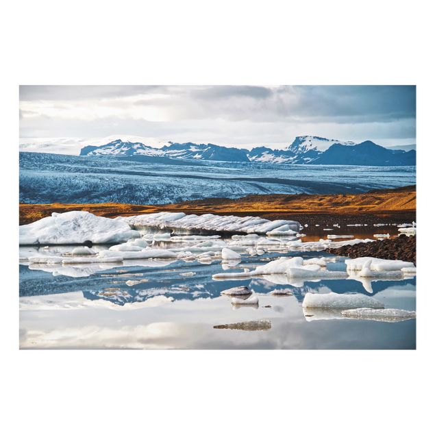 Spritzschutz Natur Gletscherlagune