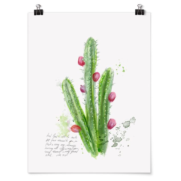 Bilder Kaktus mit Bibelvers II