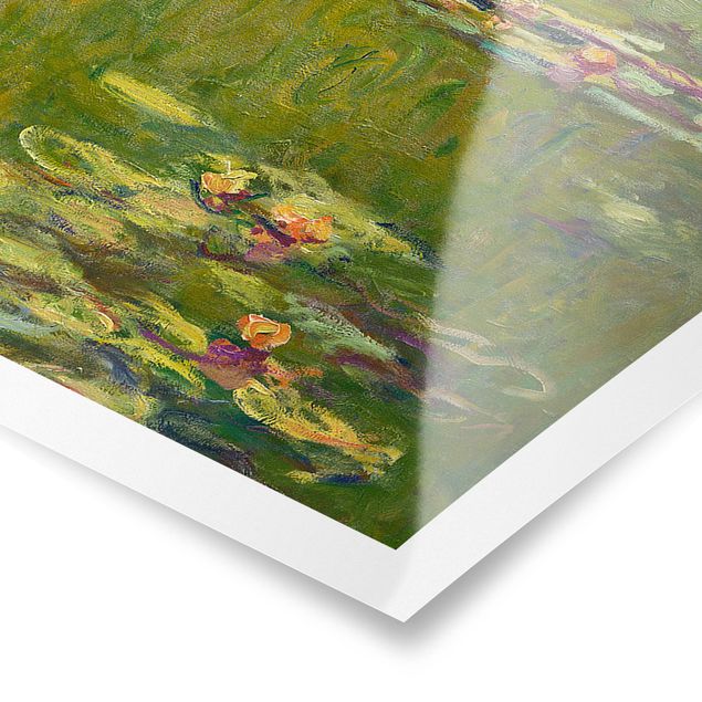 Poster kaufen Claude Monet - Grüne Seerosen