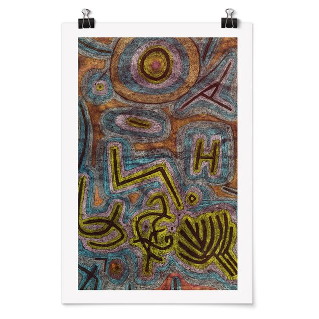Moderne Poster Paul Klee - Katharsis
