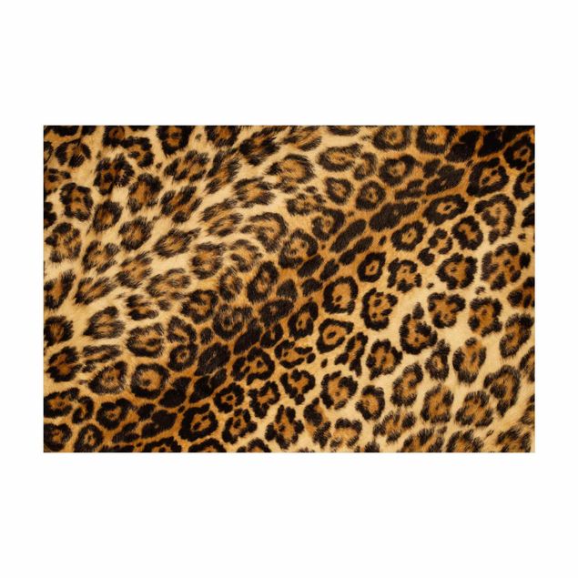 Teppich gelb Jaguar Skin