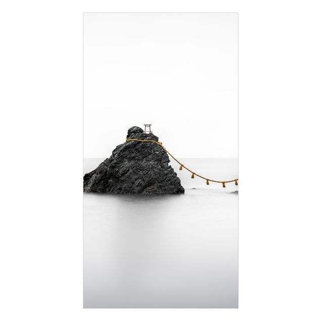 Duschrückwand - Meoto Iwa - die verheirateten Felsen