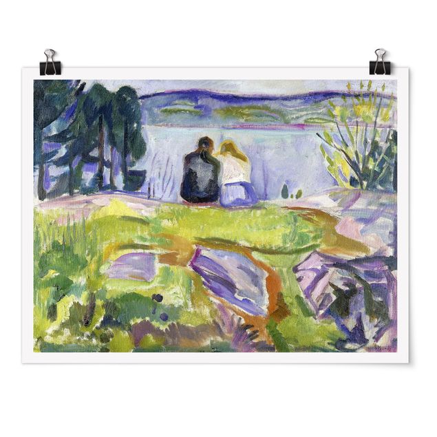 Moderne Poster Edvard Munch - Frühling