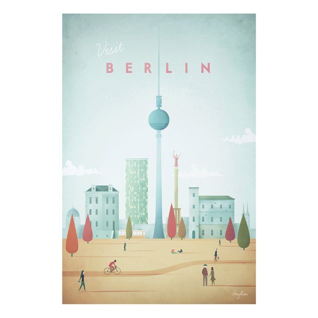 Wandbilder Reiseposter - Berlin