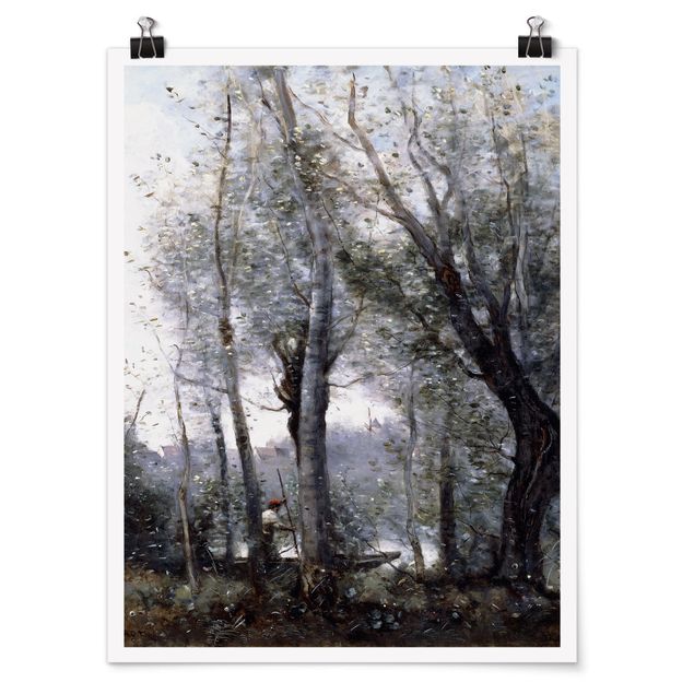 Bilder Jean-Baptiste Camille Corot - Ein Flussschiffer