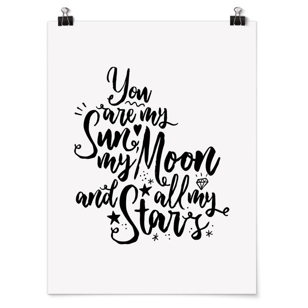 schöne Bilder You are my Sun, my Moon and all my Stars