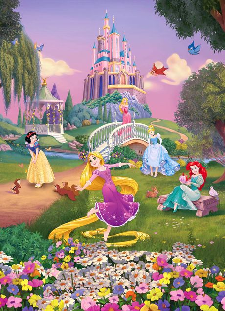 Disney Wandtattoo Princess Sunset