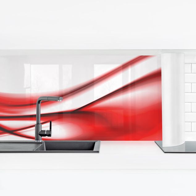 Küchenrückwand selbstklebend Red Touch
