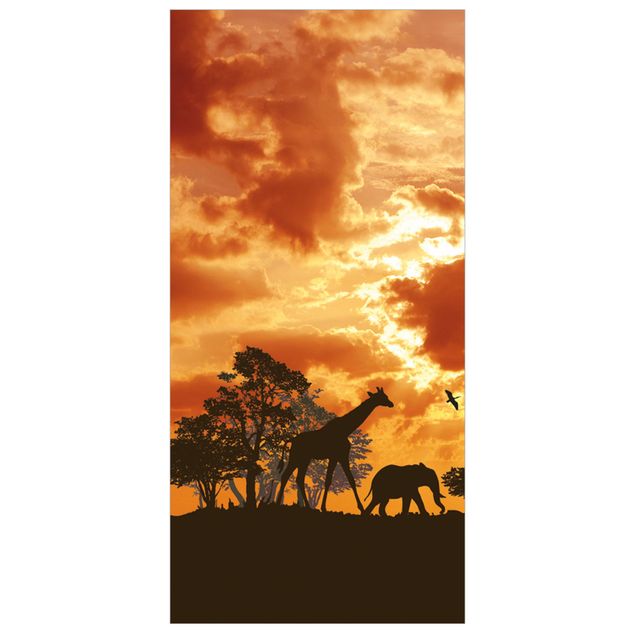 Raumteiler - Tanzania Sunset 250x120cm