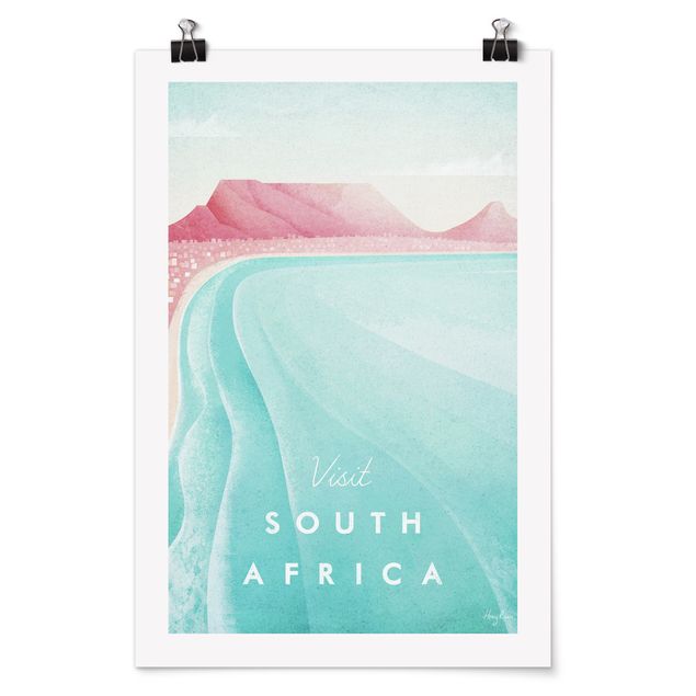 Henry Rivers Prints Reiseposter - Südafrika