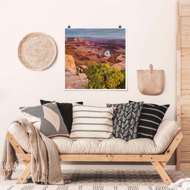 Poster Berge Dead Horse Point Canyonlands National Park USA