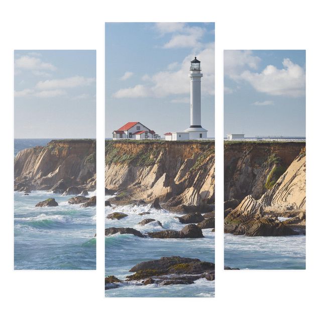 schöne Leinwandbilder Point Arena Lighthouse Kalifornien