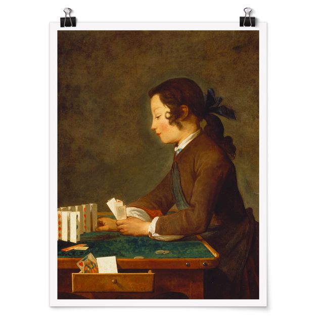 Poster bestellen Jean-Baptiste Siméon Chardin - Junges Mädchen