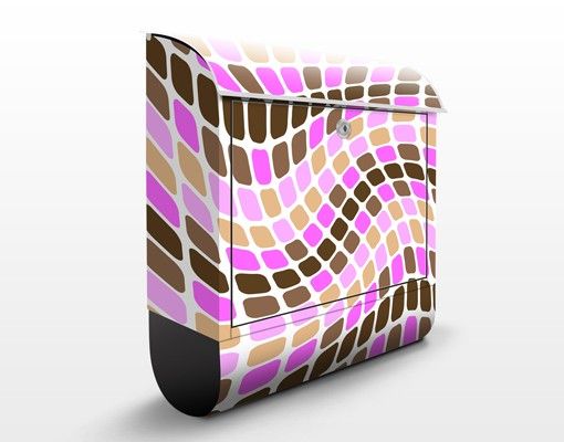 Briefkasten Muster Dancing Squares