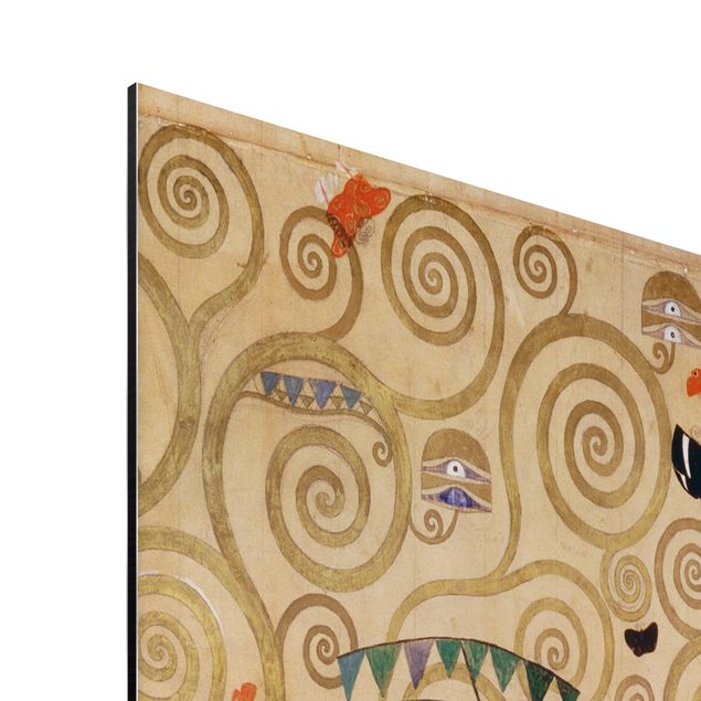 Alu Dibond Druck Gustav Klimt - Entwurf für den Stocletfries