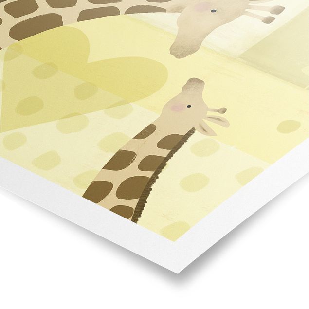 schöne Bilder Mama und ich - Giraffen