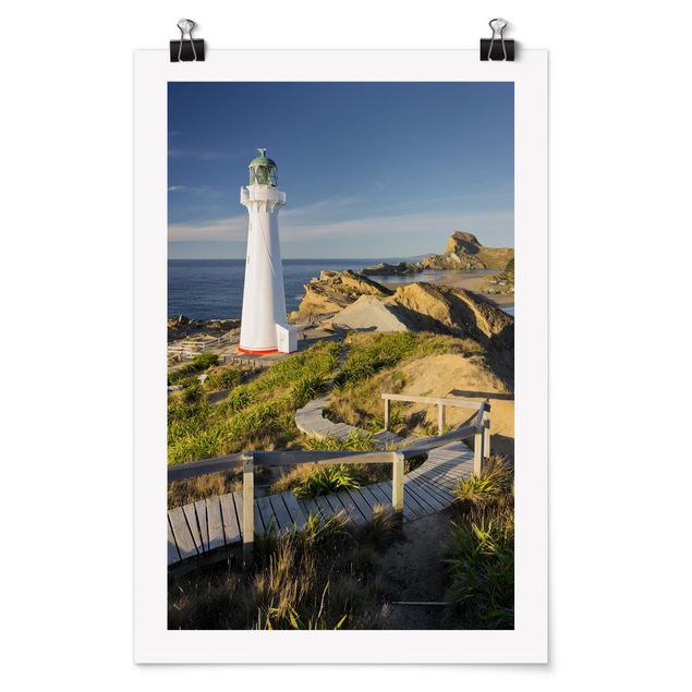 Rainer Mirau Bilder Castle Point Leuchtturm Neuseeland