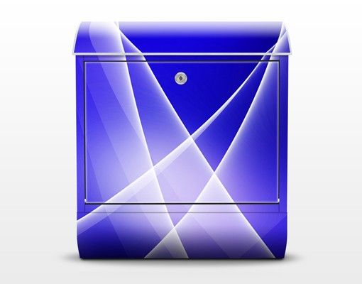 Briefkasten Design Blue Dance