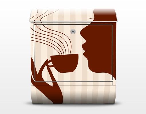 Briefkasten Design Hot Coffee