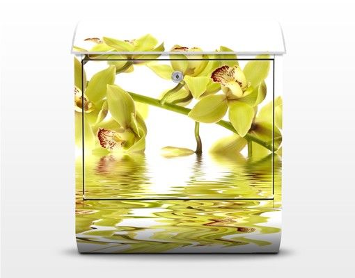 Briefkasten modern Elegant Orchid Waters