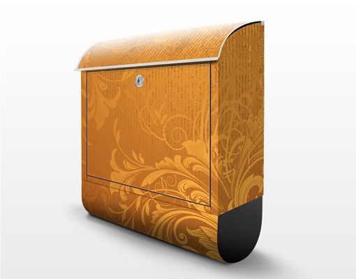 Design Briefkasten Goldene Flora