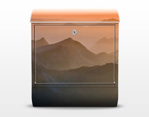 Design Briefkasten Blick von der Zugspitze