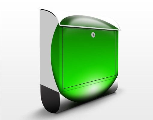 Briefkasten Abstrakt Magical Green Ball